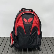 日本 Buttlefly 黑紅色牛津布 乒乓球拍 背囊