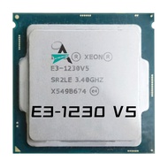 Used Xeon E3-1230V5 CPU 3.40GHz 8M 80W LGA1151 E3-1230 V5 Quad-core E3 1230 V5 processor E3 1230V5 F