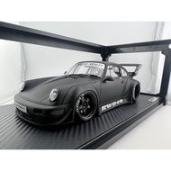 [Ready Stock 1] IG 1/18 Porsche 964 Matte Black (Out-of-Print) Very Handsome Friends Who Like It Can