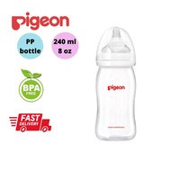 [ Ready Stock ] PIGEON  PP Bottle Wideneck 240ml/8oz