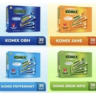 Ready Komix 1 Box Contains 30 Sachets Komix Relieves The Throat Of The Airway Toedjoe Star Phlegm