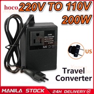 Intelligent Efficient Household 200W Ac 220V To 110V Transformer Voltage Converter Travel Adapter