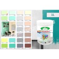 1 Liter SAIK SING Wall Emulsion Mural Paint / Wall Ceiling Paint / Cat Mural Pelaka Air Dinding (Colour)