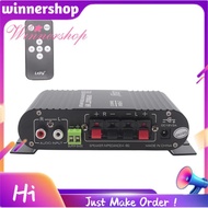 838 USB Bluetooth Subwoofer Amplifier HIFI 2.1 12V Car Home Amplifier U Disk Lossless Suitable for 4