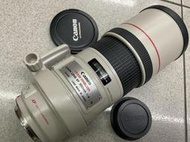 [保固一年] [高雄明豐] 9新 Canon EF 300mm F4L IS USM 功能都正常 便宜賣 [c2612]