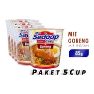 Sedaapmie Friedmie Fried Instantmie in 85g Cup (Price for 5 Cups).