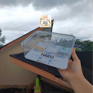 Hako Square Jar TransparentBENING 1.5 liters T-4299 Cake Container Premium Thick, ShatterproofCemila