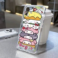 Goodcase🔥Ready Stock🔥SPACE เคสใสกันกระแทก iPhone 15 14 13 12 11 Pro Max XR XS Max XR X 7+ 8 Plus SE2022 2020 ลูกแมว กรณี เคสโทรศัพท์ เคสใส เคส TPU เคสใสไอโฟน แบบนิ่ม iPhone 15 Pro Max