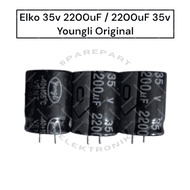 Elko 35v 2200uF / 2200uF 35v Youngli Original