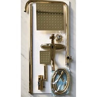 Water Faucet Faucet aer shower model toto gold gold stainless Brass maihauses set jet bidet Hot Cold