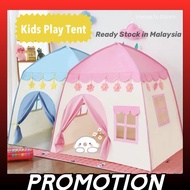 🔥Ready Stock🔥Kids Play Tent Castle Large Teepee Tent for Kids Princess Castle Play Tent Oxford Fabric Children Playhouse