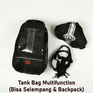 CONTIN SKIPPER Tank Bag (Expandable & Convertible) - Motorcycle Bag Tank Bag