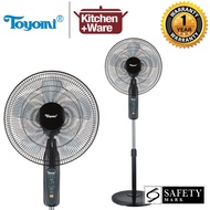 TOYOMI 16" Stand Fan with Remote Control / 1 Year Local Warranty