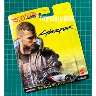 Hot Wheels Premium Porsche 911 Turbo (930) Cyberpunk Real Riders