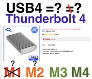 (659)省錢＋長知識＝解密USB4=Thunderbolt 4?高速外接盒的迷障！是無知?還是Mac相容性問題?