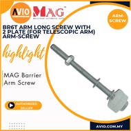 MAG Guardhouse Barrier Gate Arm Long Screw with 2 Plate for Telescopic Arm BR630T BR660T ARM-SCREW