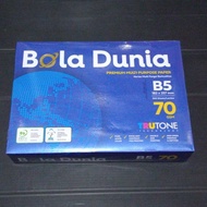 B5 Paper 70 gr WORLD BALL 182 x 257 mm B5 Paper/ B5/ 70 gr B5 HVS Paper/ World Ball/