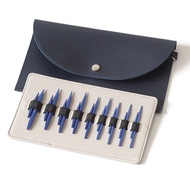 HAPPY TIME-Interchangeable Circular Needle Set Short Round Knitting Needle 3.0-6.0mm for Knitting Dr