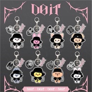 Kpop Idol Stray Kids Cartoon New Acrylic Keychain Bag Accessory Felix