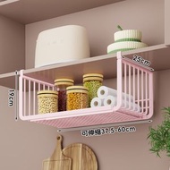 全城熱賣 - 浴室 廚房置物架 可伸縮懸掛分層調料品掛架 櫥櫃 內吊櫃下收納下掛掛籃