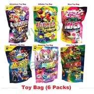 【Random Pick】 Toy Bag (6 Packs/Bag) - Alibaba / Amazing / Adventure / Monster / Nice / Ultra