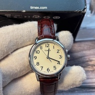 American timex timex timex Ladies Simple Watch Luminous TW2R30300 Genuine Leather Strap Watch