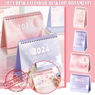 2024 Desk Calendar Desktop Ornaments Desk Calendar Schedule Plan Book Calendar N5S3