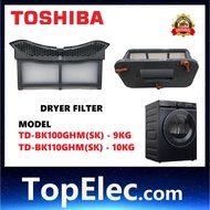ORIGINAL TOSHIBA DRYER FILTER TOSHIBA HEAT PUMP DRYER FILTER TD-BK100GHM(SK) / TD-BK110GHM(SK) 9KG 1