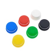 50PCS round Tactile Button caps for B3F-4055 12X12X7.3MM Micro TACT Key SWITCH FOR ARDUINO 12*12*7.3