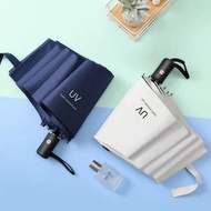 Foldable Umbrella with UV Protection, Automatic and Manual Open Close, Windproof