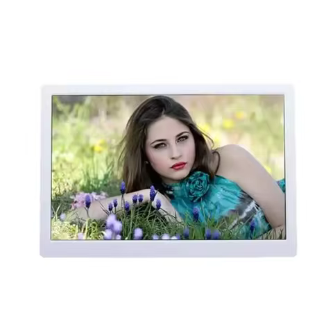 15.6-inch Digital Photo Frame 1366 * 768 Video, Music, Picture, Black/White Horizontal/Vertical Digi