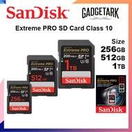 [SG] SanDisk Extreme PRO SD Card Class 10 128GB / 256GB/ 512GB / 1TB R-up to 200MB/s Memory Card