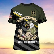 jersey 3d us army / veteran / tentara / keren