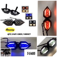 LED IRON MAN fairing sticker ninja vixion r15 R25 cb150 cbr