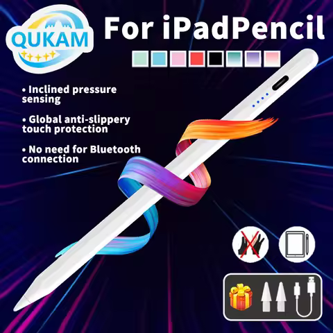 2026 Stylus Pen With Palm Rejection For Apple Pencil For iPad A16 Air 11 5 4 Pro 11th 13 12.9 M4 M3 