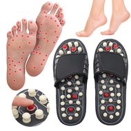 MNWP04 Reduce Tension Stiffness Boost Circulation Massage Shoes Stress Relief Slippers Foot Massager Acupressure Reflexology Sandals