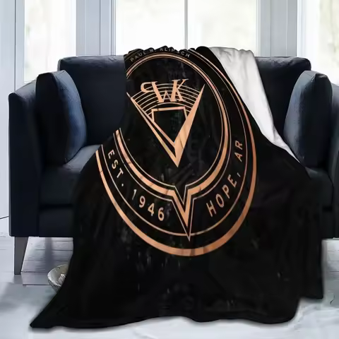 Klipsch_ Throw Blanket Customizable Comfortable Bedroom AntiPilling