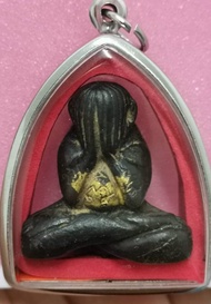 LP Dam BE2539 水牛角 Tok Raja 必打佛 佛牌 Phra Pidta Amulet