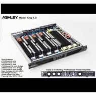 Power Amplifier Ashley King 4.2r Class D Switching 4 X 2000 Watt Origi