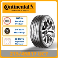 215/45R17 Continental UC7 *Year 2022/2023