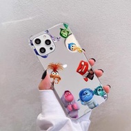 Inside out 2 sumsung A54 mirror phone case玩轉腦朋友2三星鏡面電話套 包郵