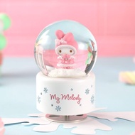 My Melody 冬日溫情 水晶球音樂盒