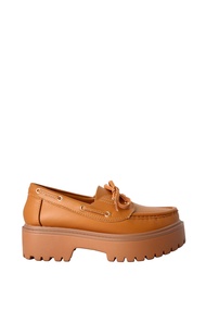 Villains SF ZEAL Platform Loafer Heels รองเท้าโลฟเฟอร์ส้นสูงแพลตฟอร์มผู้หญิง ส้นสูง 2.0"