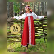 kostum rusia-dewasa-baju adat internasional rusia-kostum UN day - XS