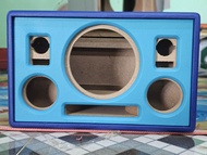 ลำโพงบลูทูธ 6.5 หน้าเปิด หุ้มหนังดำ 6.5 1 ดอก เสียงกลาง3 นิ้ว 2 ดอก เสียงแหลม2นิ้ว hk 2ดอก ขนาด ยาว