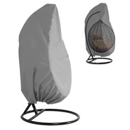 Rattan Eggshell Swing Chair Dust Cover Protection Case Anti-Dust Waterproof 210D UV Protection Garden Patio Funiture Cover Pouch Sofa Covers &amp; Slips