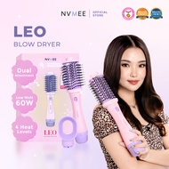 NVMEE - LEO Blow Dryer Sisir Pengeriring Hot Air 2in1 Low Watt Natural Blow With Volume #BLOWtanpaRi