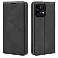 Factory directly sell Retro-skin Suction Leather Phone Case For Motorola Moto X40 Pro/Motorola Moto 