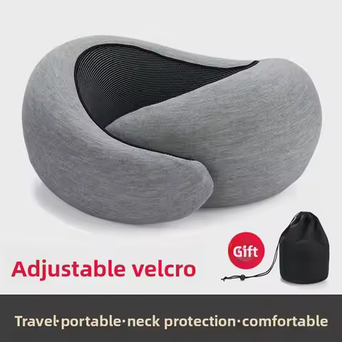 U-shaped Pillow Memory Foam Neck Pillow Factory Rebound Car Travel Neck Pillow Ostrich U-shaped Pill