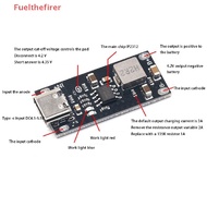 （Fuelthefirer） Type-C USB 5V 3A 3.7V 18650 Lithium Li-ion  Charging Board Charger Module